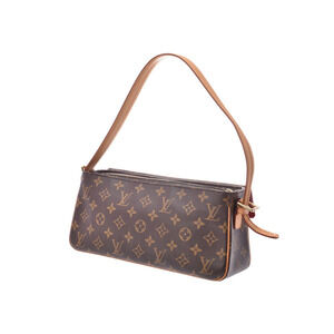 Louis Vuitton Bag Leather Monogram Viva Brown Cite